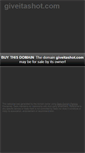 Mobile Screenshot of giveitashot.com